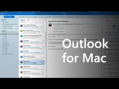 i lost my sidebar on my microsoft outlook 2011 for mac